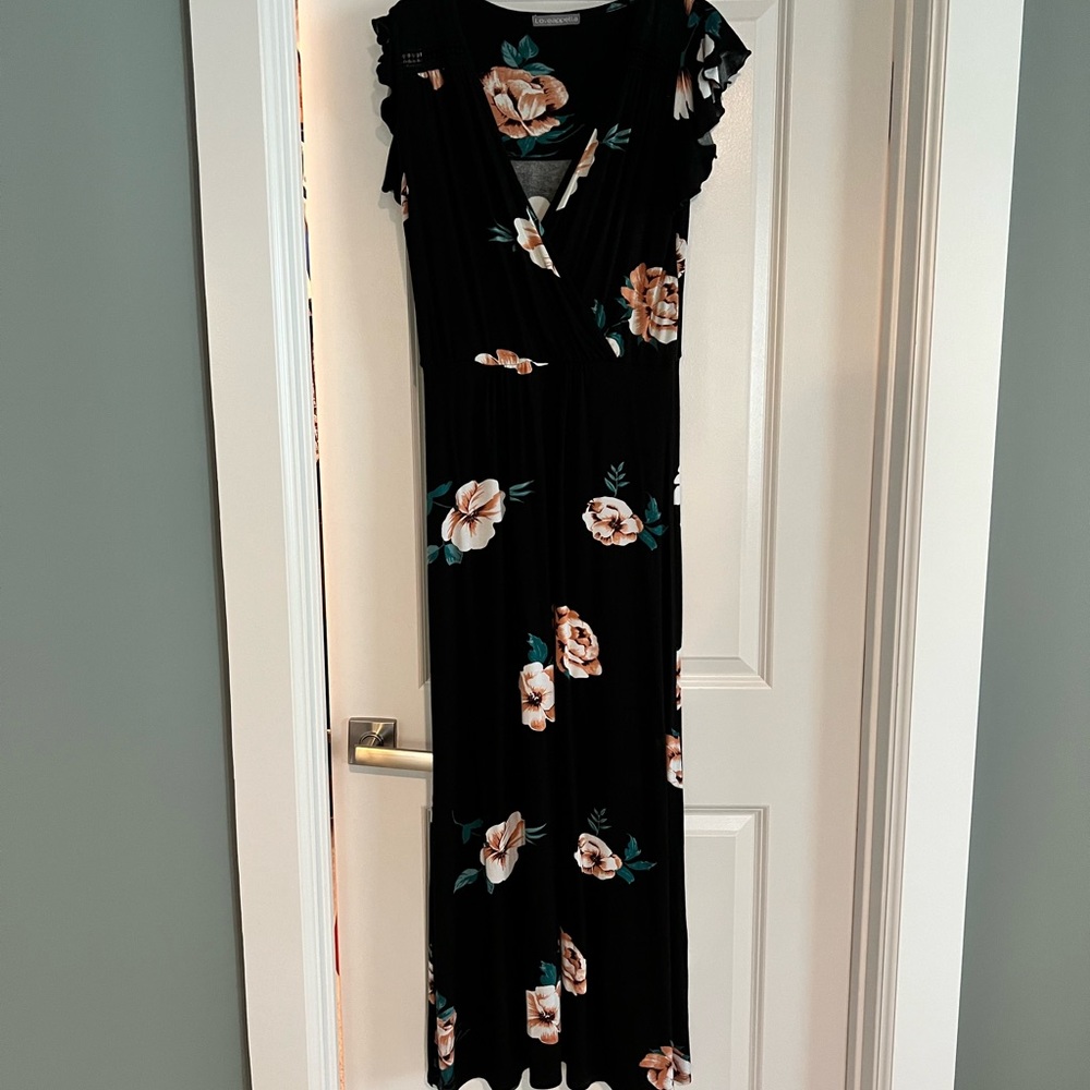 Floral maxi dress